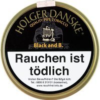 Holger Danske Pfeifentabak Black and B. (ehemals Black & Bourbon) 100g Dose