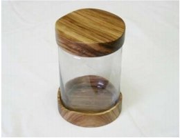 Pfeifenzubehör Tabaktöpfe  Guy Janot Zebrano groß für 100g (7663)