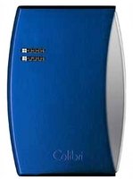 Zigarrenzubehör Feuerzeug  Colibri dunkelblau-silber (293110)