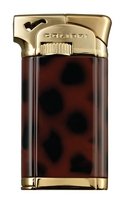 Pfeifenzubehör Pfeifenfeuerzeug  Colibri braunmarmoriert-gold (294554)