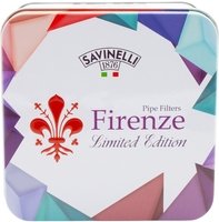 Savinelli Pfeifenfilter 9mm Aktivkohle Firenze LE (100 Stück) (17228)