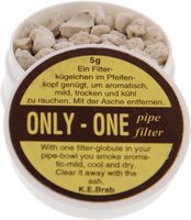 Pfeifenzubehör Pfeifenfilter  ONLY ONE 5g  (010394)