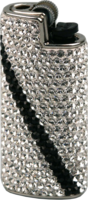 Zigarrenzubehör Feuerzeug   Single Stripe - schwarz (019227)