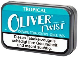 Tabak Kautabak  Oliver Twist Tropical (Optimale Frische bis 11/23)