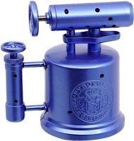 Vector Tischfeuerzeug Quadpump (06) Hi-Power Blau Metallic