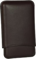 Zigarrenzubehör Etui  Martin Wess 5er smooth braun (503-11) (10279)