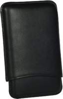Zigarrenzubehör Etui  Martin Wess 5er smooth schwarz (503-11) (10280)