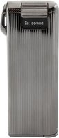 Pfeifenzubehör Pfeifenfeuerzeug  IM Corona Gunmetal Streifen (33-8207)