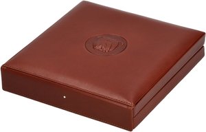 Dunhill Travel Humidors Bulldog Brown for 10 Cigars