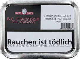 Samuel Gawith Samuel Gawith pipetobacco BCC Mixture 50g (ehemals Black Cherry Cavendish)
