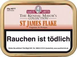 Samuel Gawith Samuel Gawith pipetobacco St. James Flake 50g