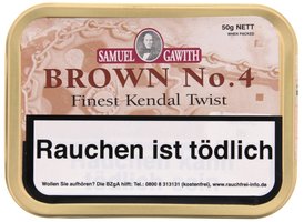 Samuel Gawith Samuel Gawith Pfeifentabak Brown No. 4 50g