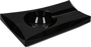 Elie Bleu Porzellan-Aschenbecher Obsidian Schwarz (1er)