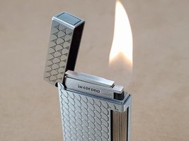 Zigarrenzubehör Feuerzeug  IM Corona (69-7415) Verzinktes Messing