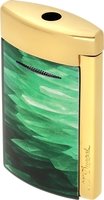 Zigarrenzubehör Feuerzeug  S.T. Dupont Geode Green/Gold