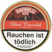 Savinelli 1876 Black Cavendish 50g Dose