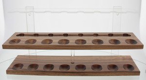 Pfeifenzubehör Pfeifenständer  Guy Janot 16er Zebrano - (7630)