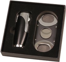 Zigarrenzubehör Feuerzeug  Sky 3er Flamme und Klinge Geschenkset (1000902)