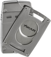 Xikar Ultra Slim Xi Cutter & Lighter Silber 1907sl (Alte Variante)
