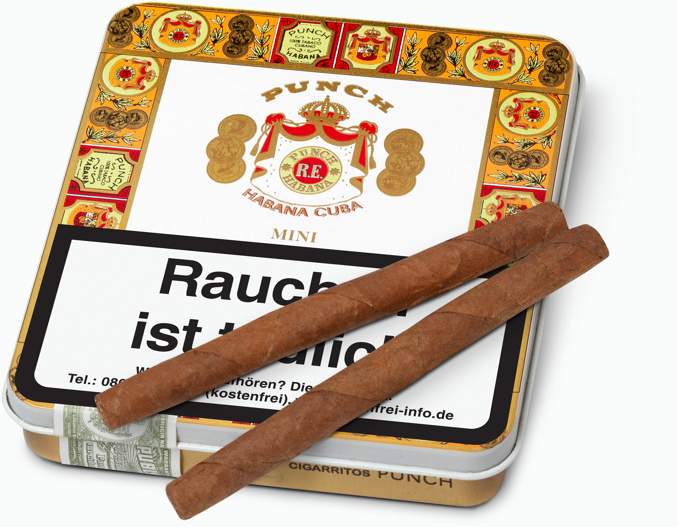 Punch Cigarillos Mini (20er Packung) Cigarworld.de Zigarillos Kuba