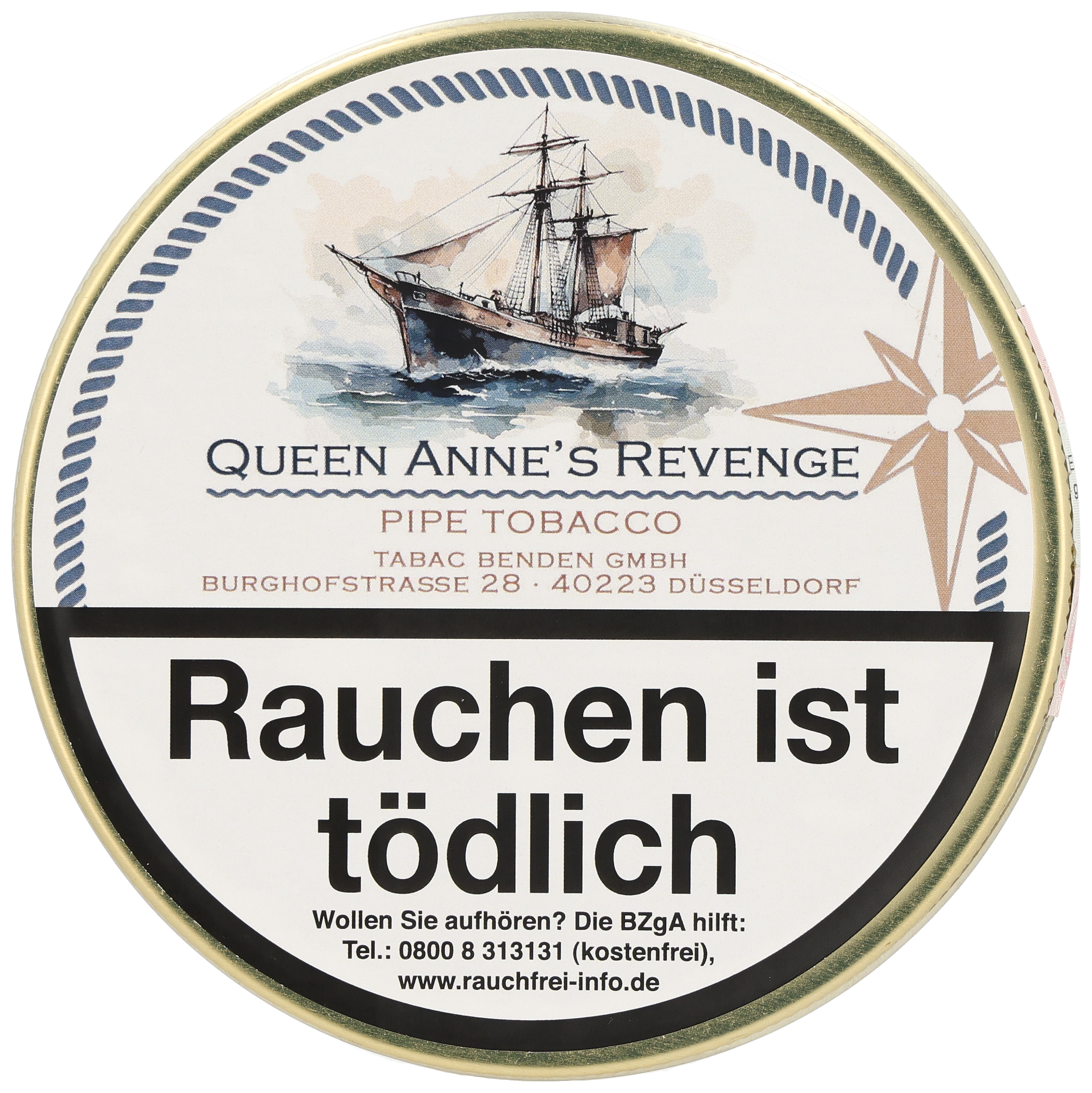 CIGARWORLD PIPES Tabac Benden Queen Anne`s Revenge (50g Dose)