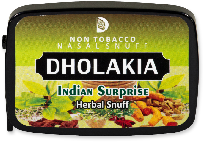Dholakia snuff Herbal Indian Surprise (tabakfrei) 9g