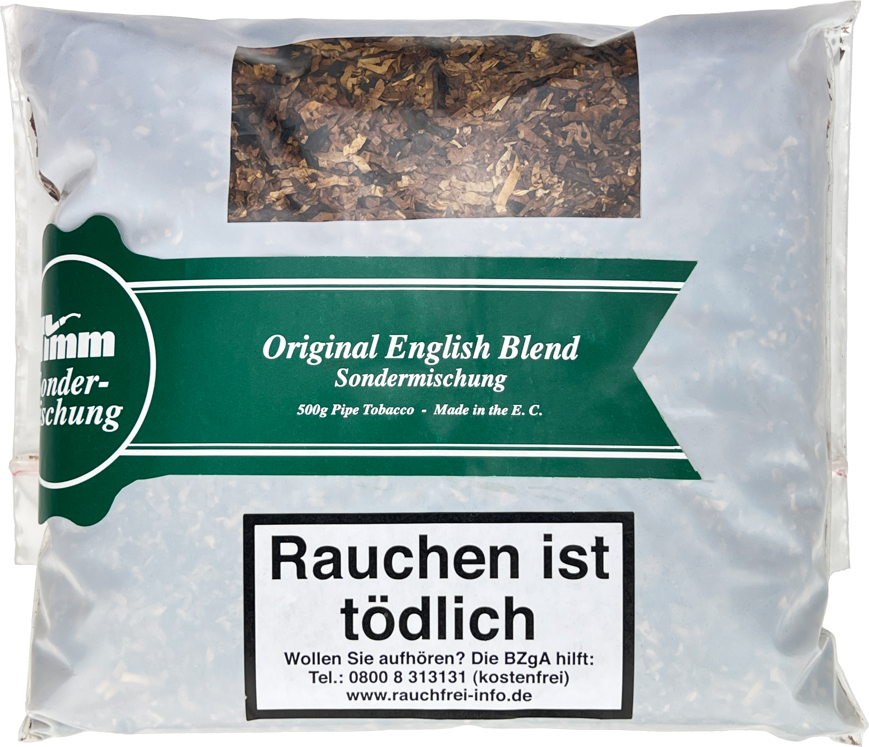 tobacco in english Dan Tobacco Timm Original English Blend (Sondermischung) 500 g Pouch