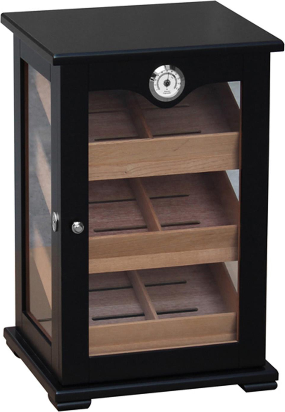 Classic Humidorschrank schwarz matt (564212) | Cigarworld.de
