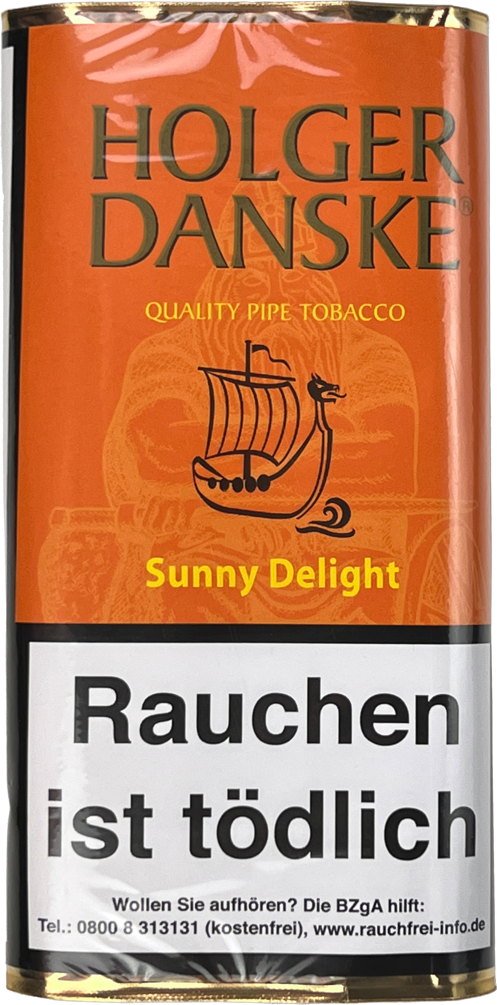 holger danske tobacco Holger Danske Pipe Tobacco Sunny Delight (ehemals Vanilla & Orange - V.O.)  40g Pouch