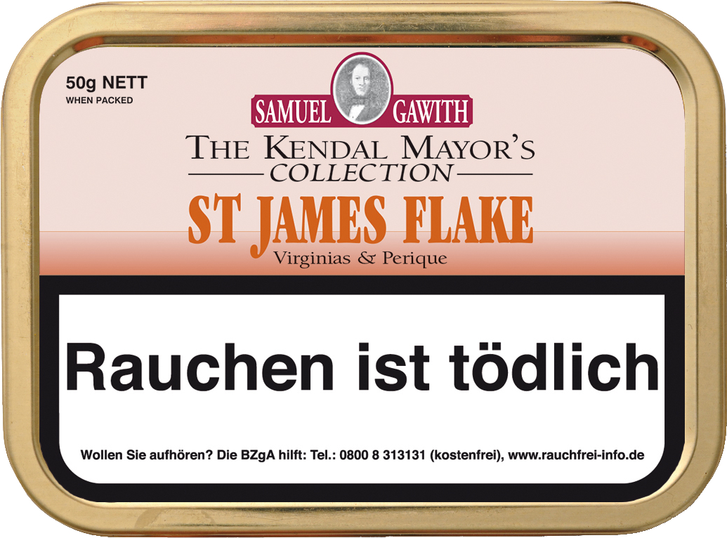 st james flake tobacco Samuel Gawith Samuel Gawith pipetobacco St. James Flake 50g