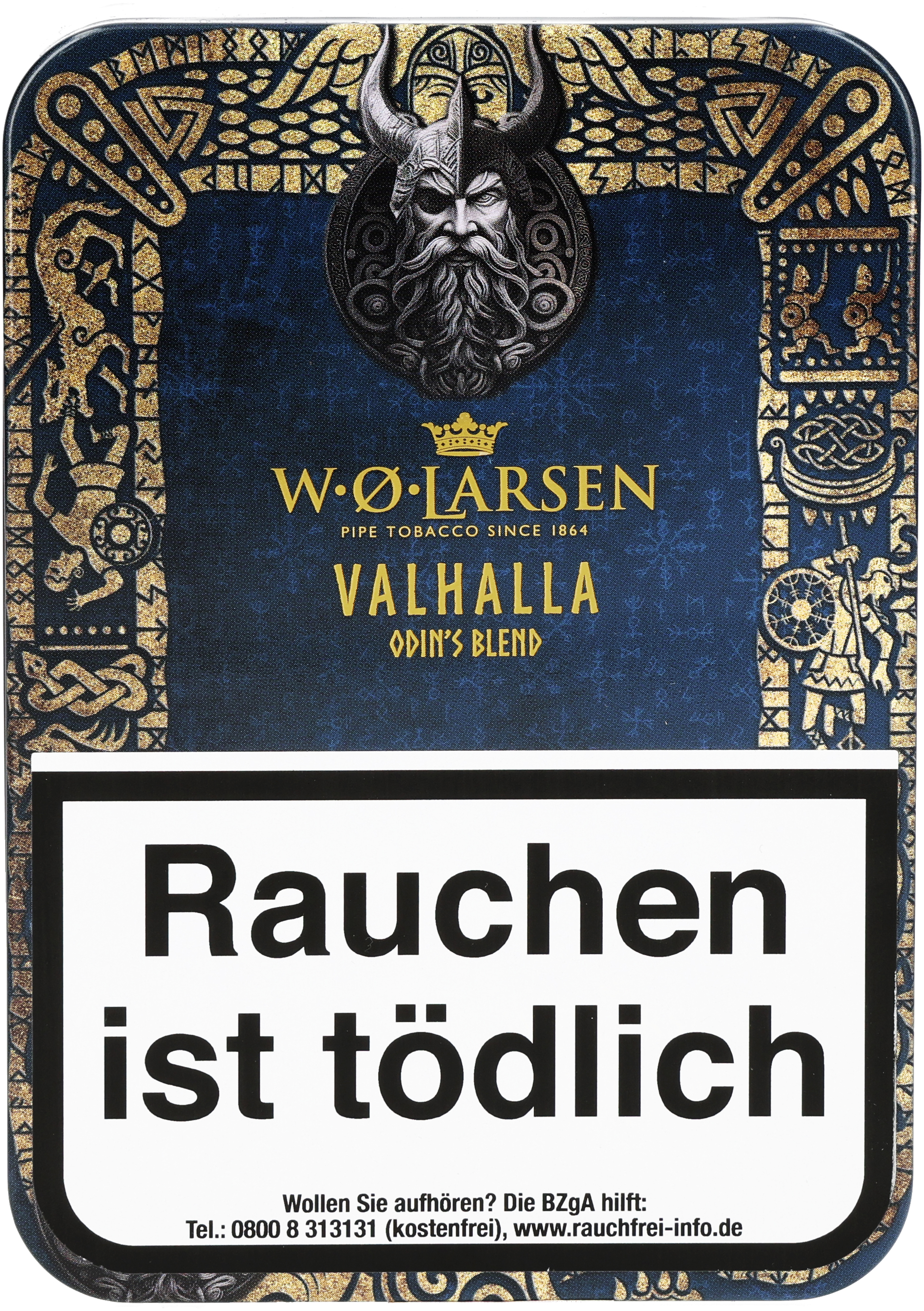 W.O. Larsen Tobacco of the year Edition 2026 Valhalla Odin´s Blend 100g  Dose