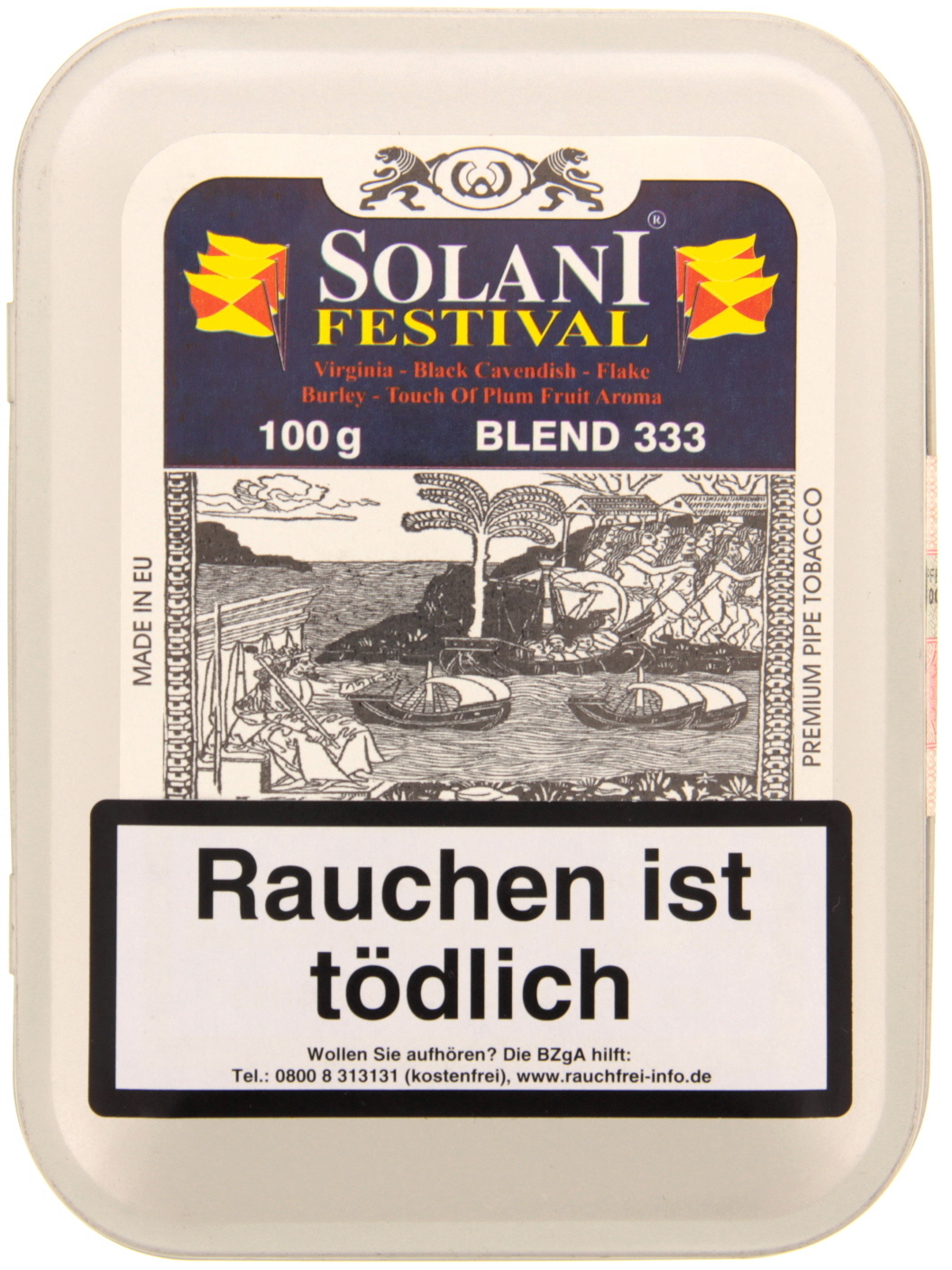 fruit tobacco 333 Solani Collection Festival - 333 (100g Dose)
