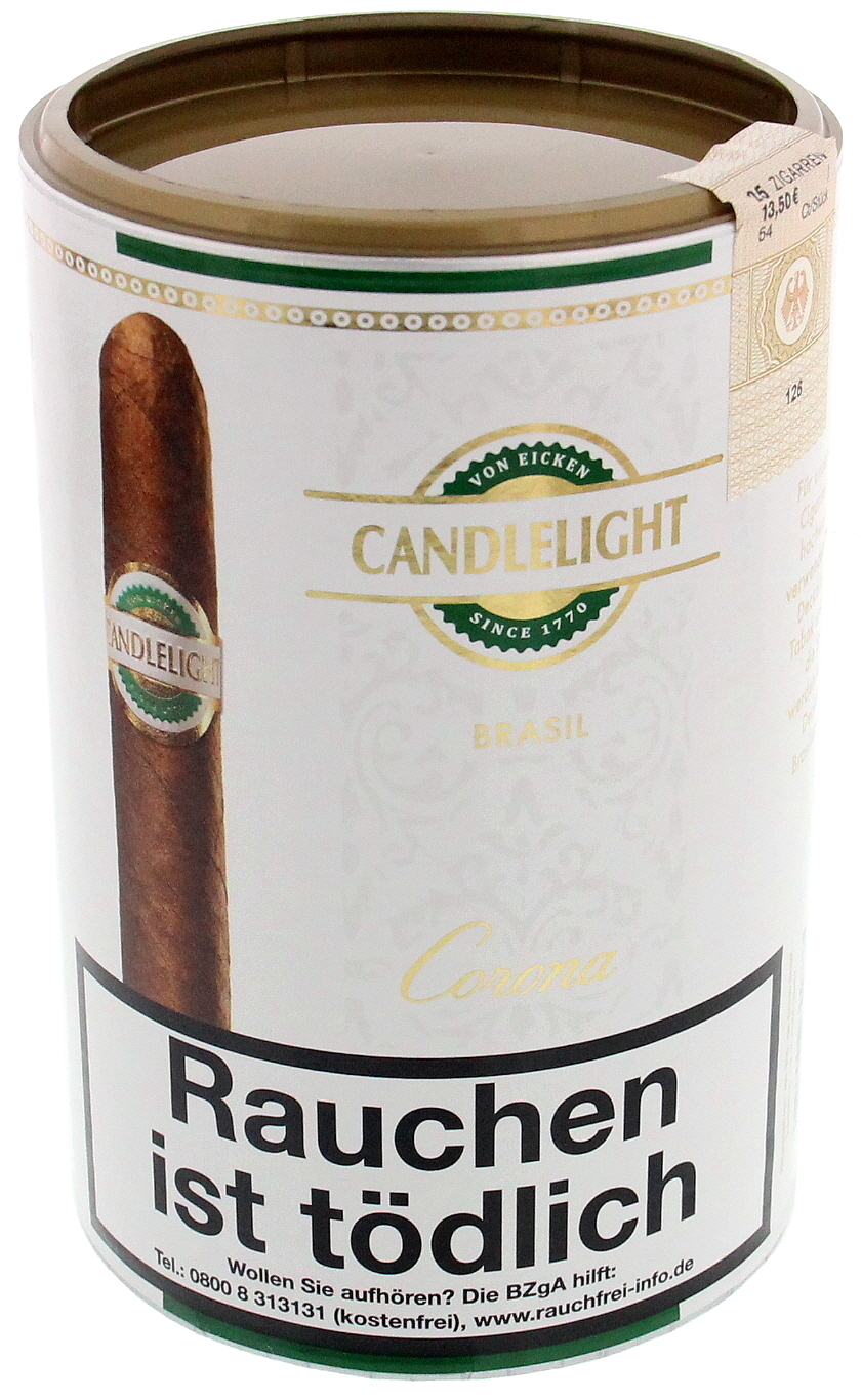 Candlelight Classic Corona Brasil (25er DOSE) Cigarworld.de Zigarren