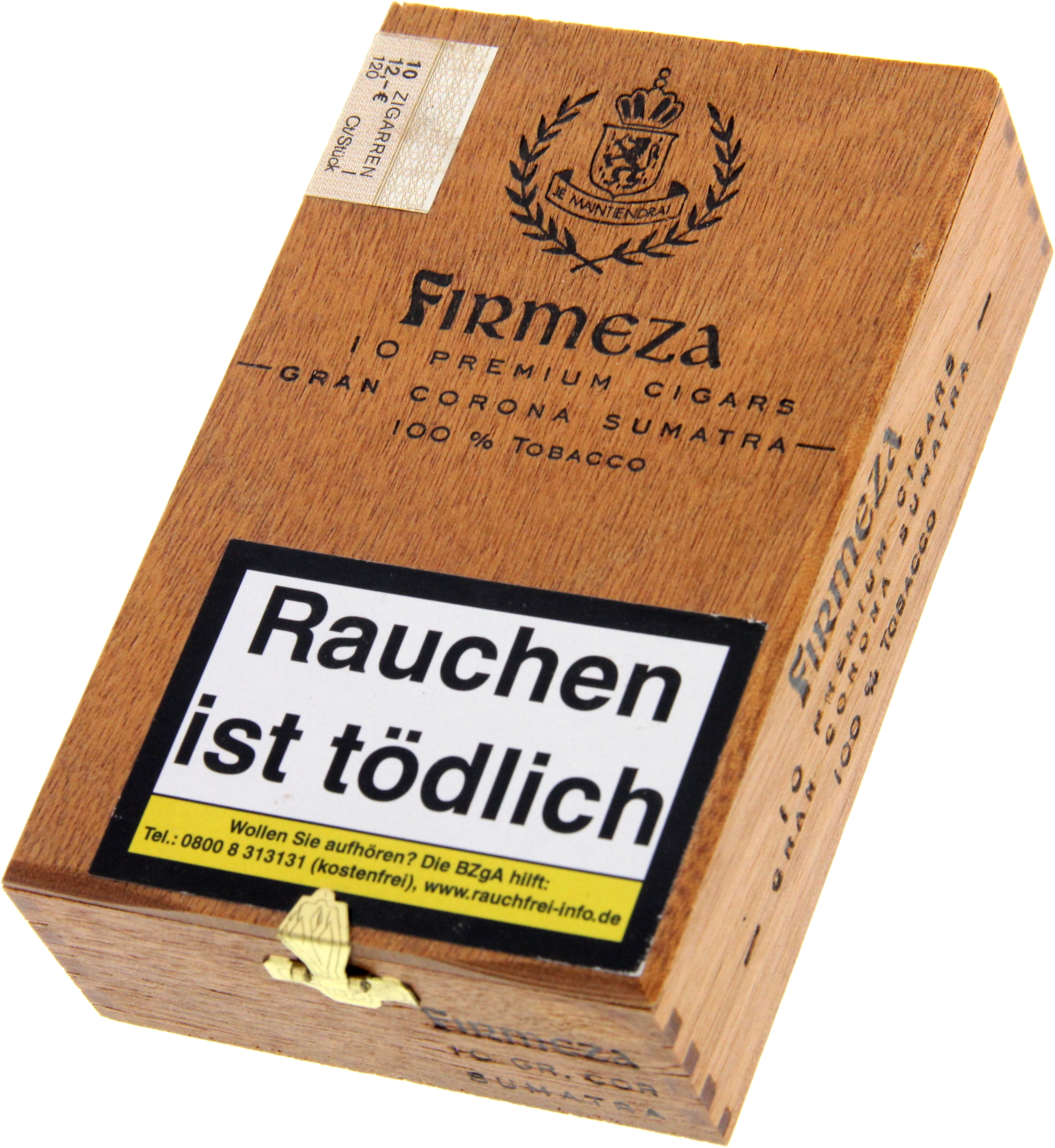 Firmeza Cigarillos 100% Tobacco Flandria Premium Gran Corona Sumatra  (16071)