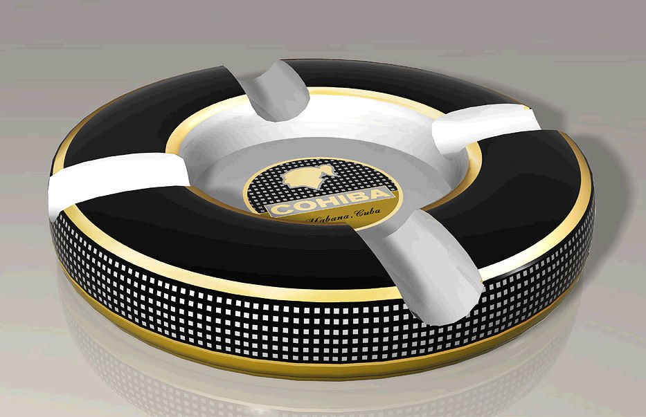 Cohiba Ascher  Classic Zigarrenascher für 4 Cigarren 6999110