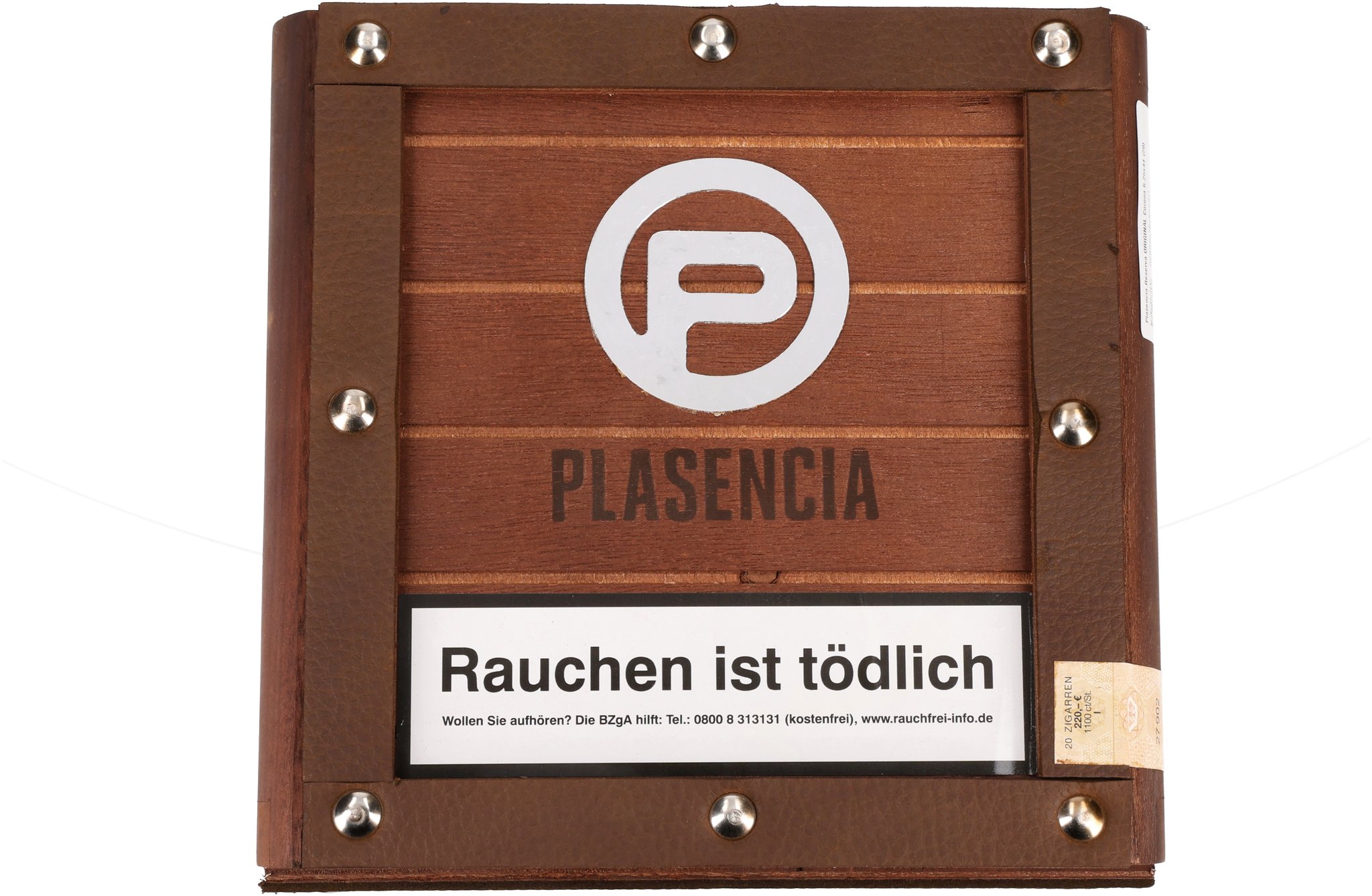 Plasencia Reserva Original Corona_Kiste Frontal