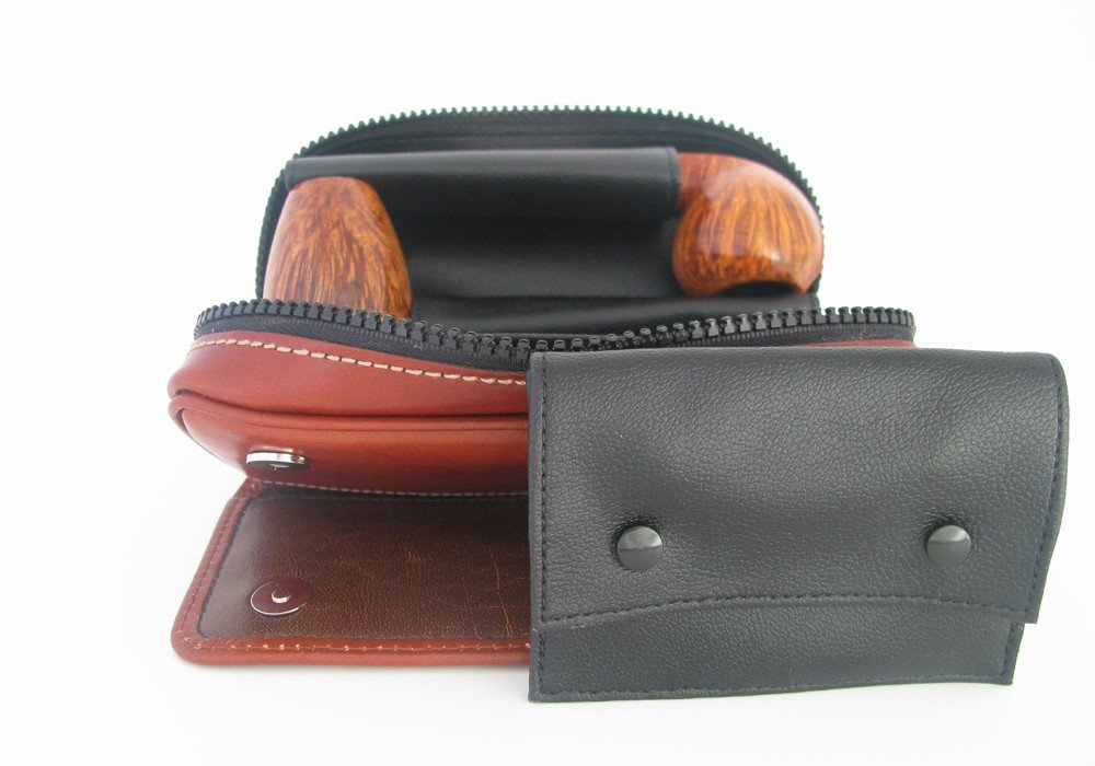Martin Wess 118 Pfeifentaschen P 9 Pfeifentasche für 2 Pfeifen Detailbild