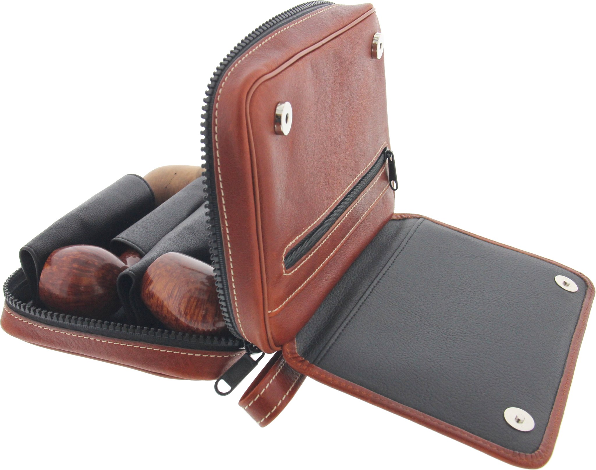 Martin Wess 118 Pfeifentaschen P 15 Pfeifentasche für 4 Pfeifen Detailbild 2
