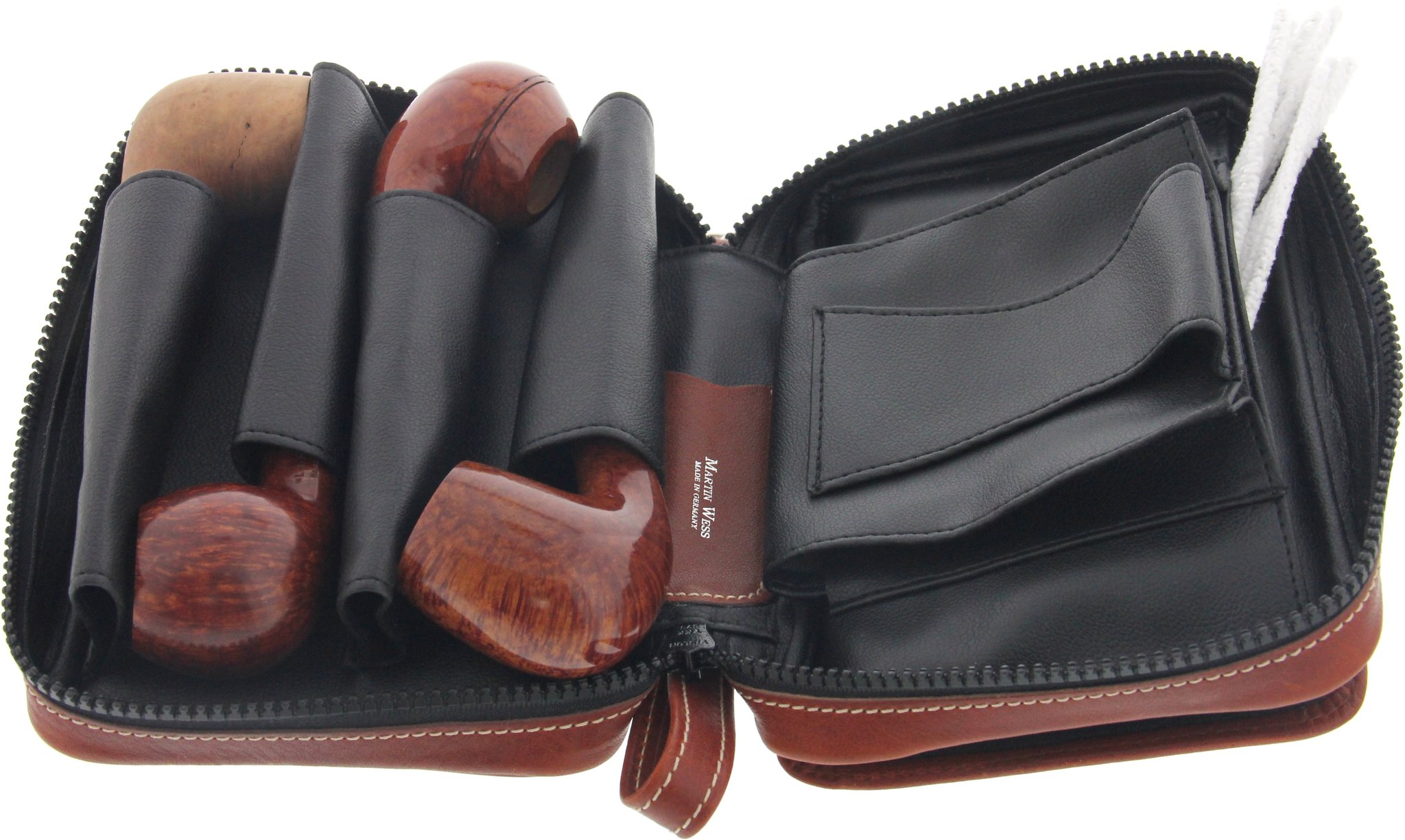 Martin Wess 118 Pfeifentaschen P 15 Pfeifentasche für 4 Pfeifen Detailbild 5