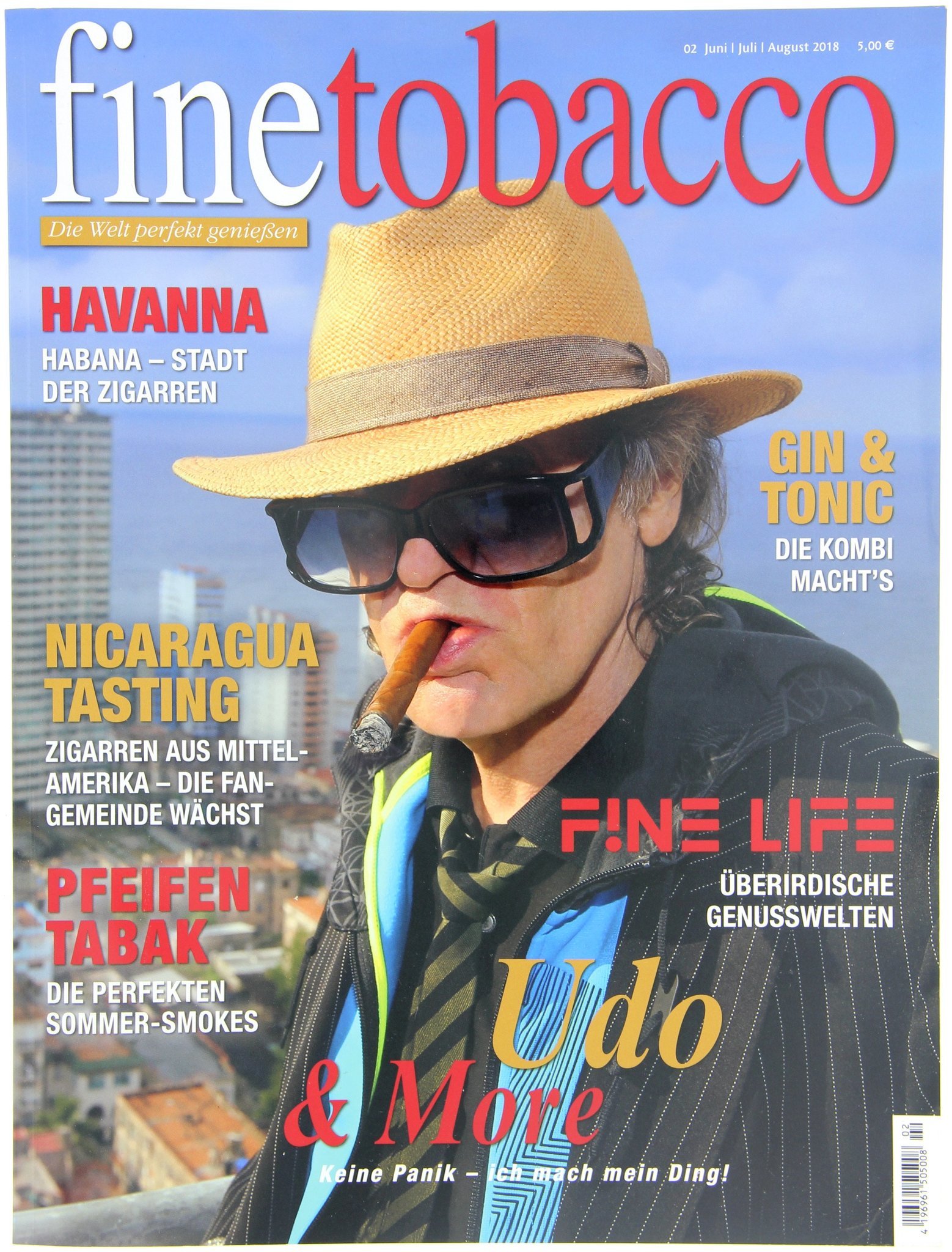 Fine Tobacco Ausgabe 02/2018 (Udo Lindenberg)