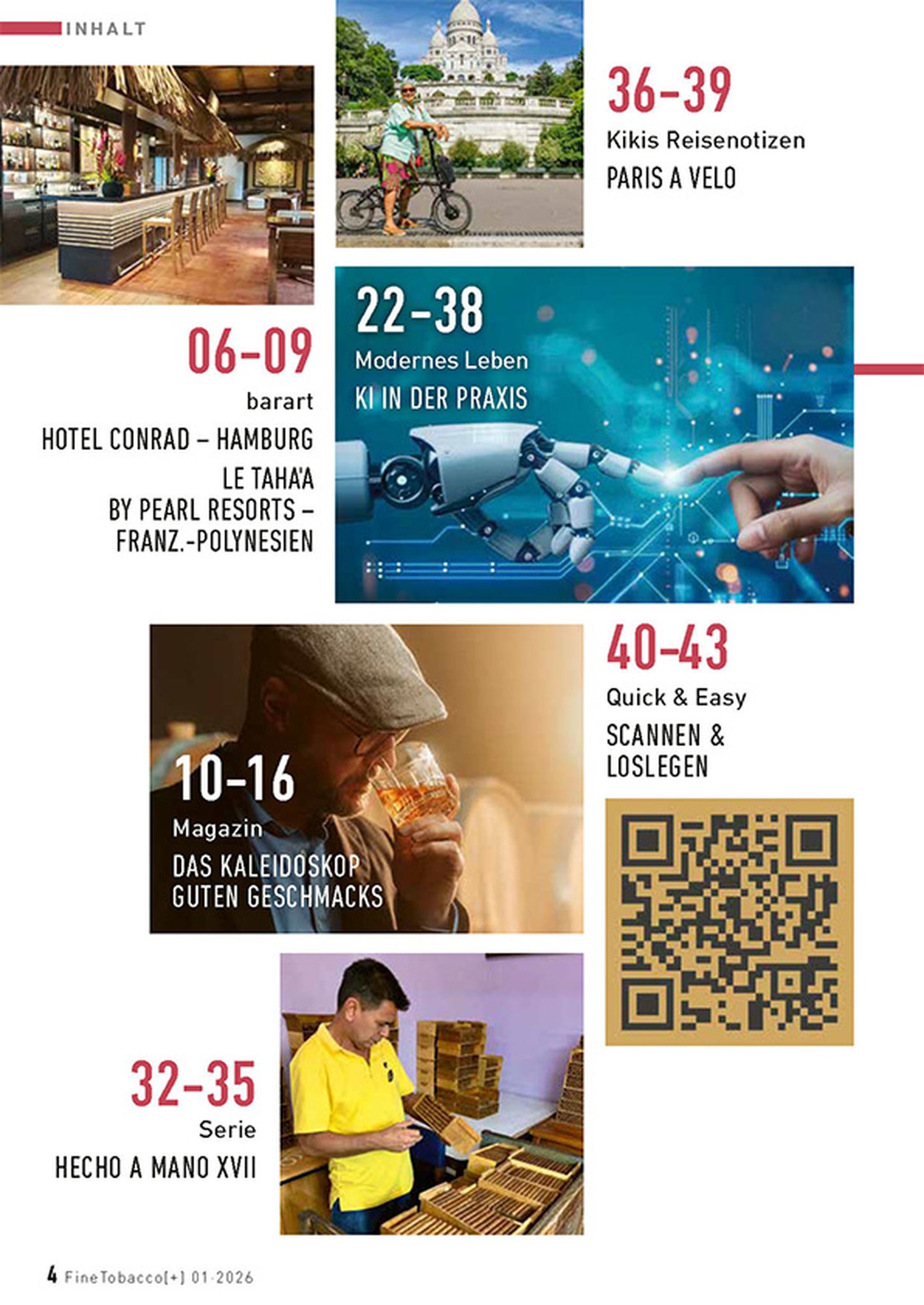 Ausgabe 2026/1 Inhalt