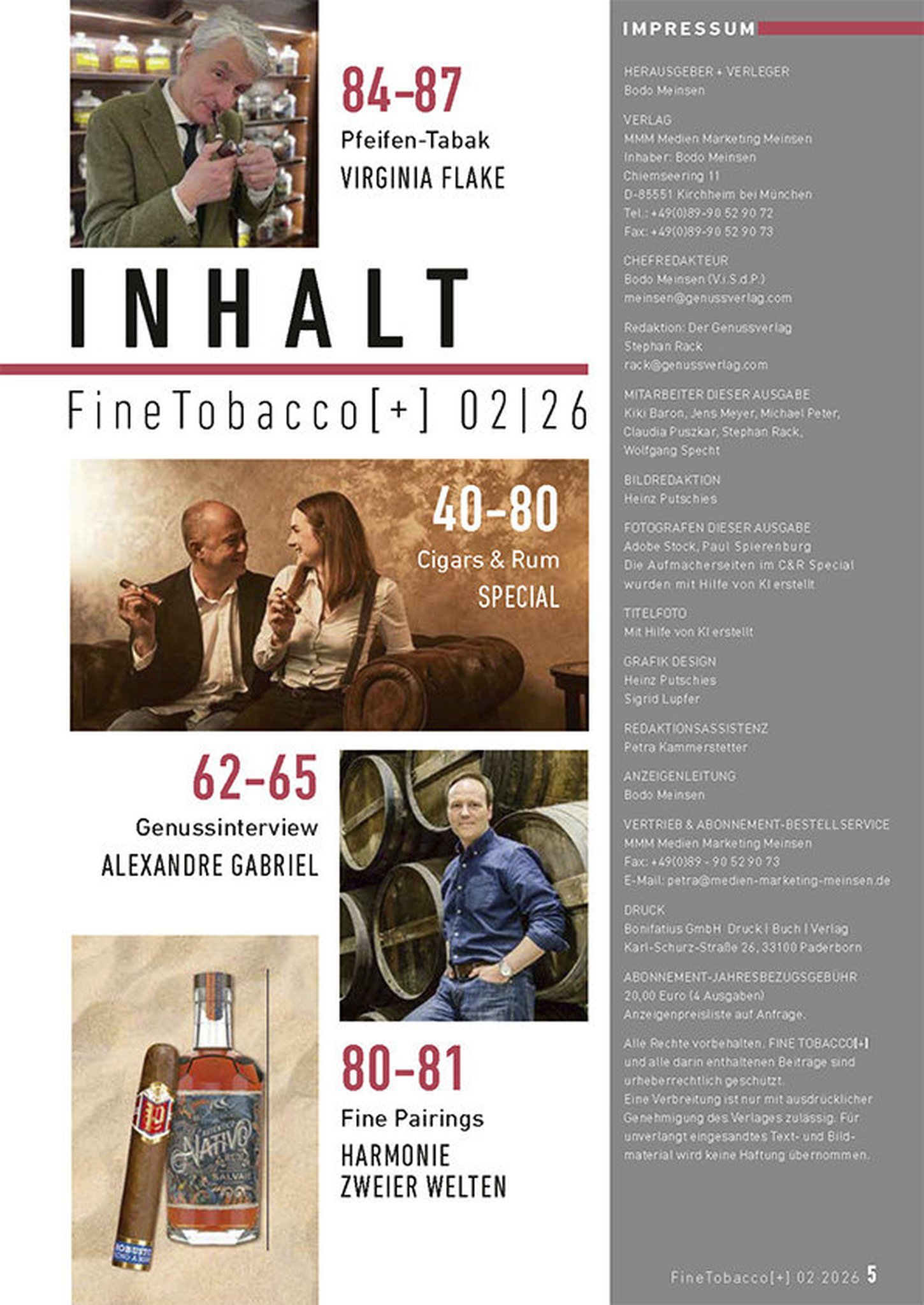 Ausgabe 2026-2 Inhalt 2