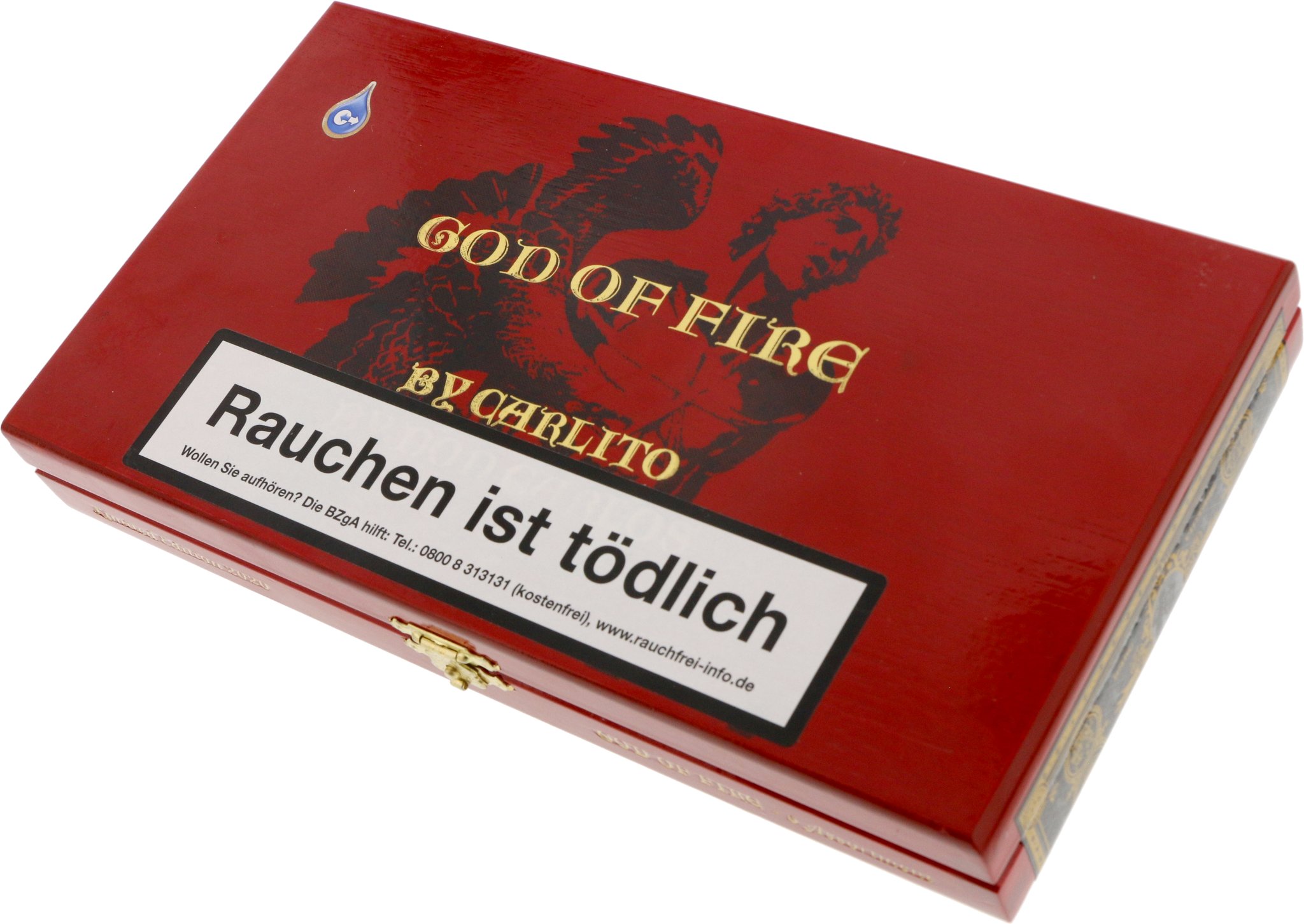 God of Fire by Arturo Fuente by Carlito by Don Carlos Assortment 5er (Limited Edition 2020) offen