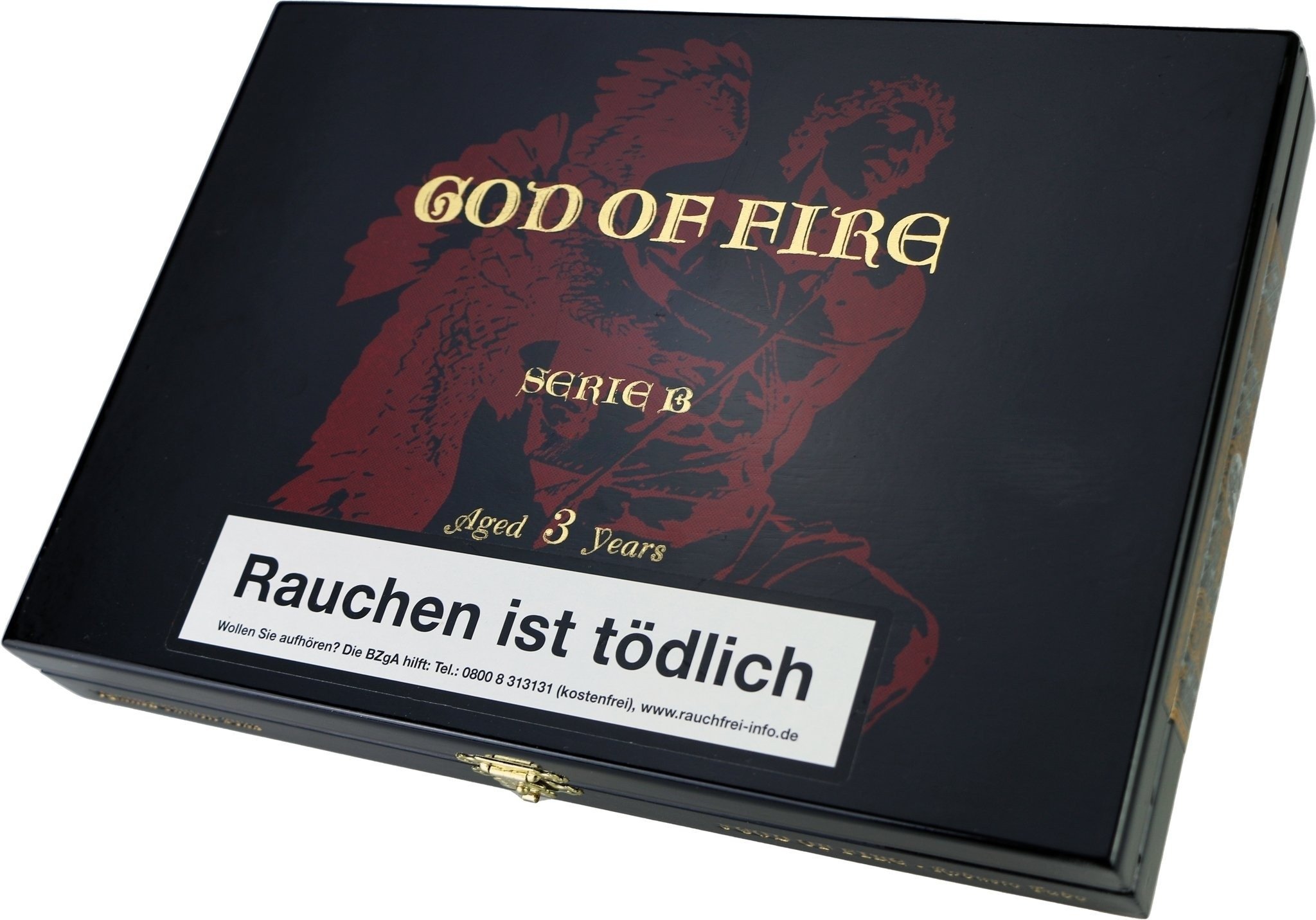 God of Fire Serie B Robusto Tubo Kiste