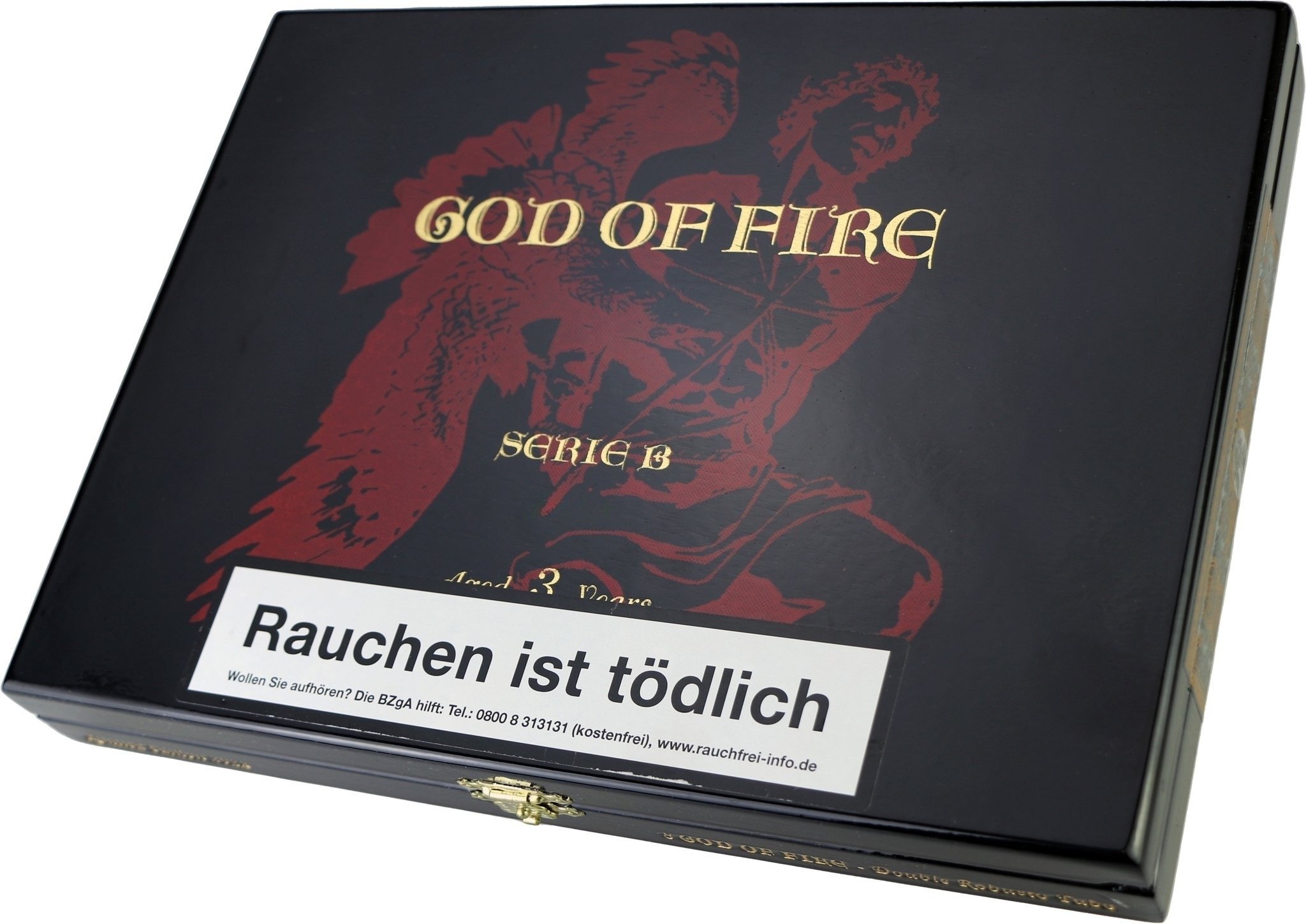God of Fire Serie B Double Robusto Tubo