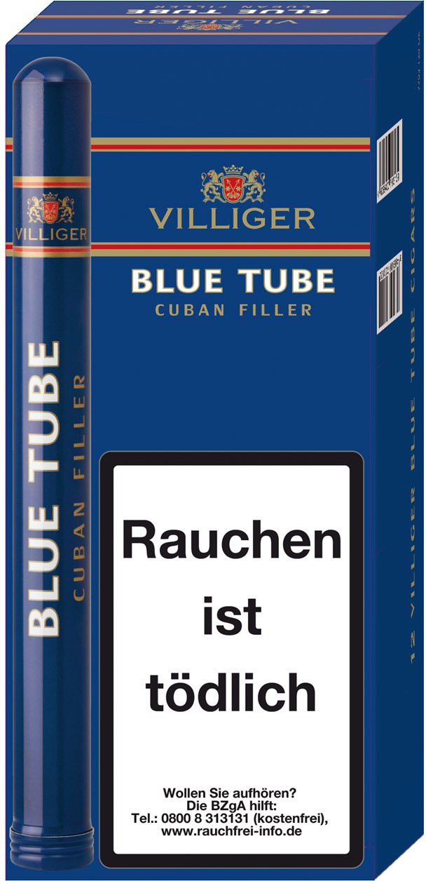 Villiger Coloured Tubes BlueTube 12er