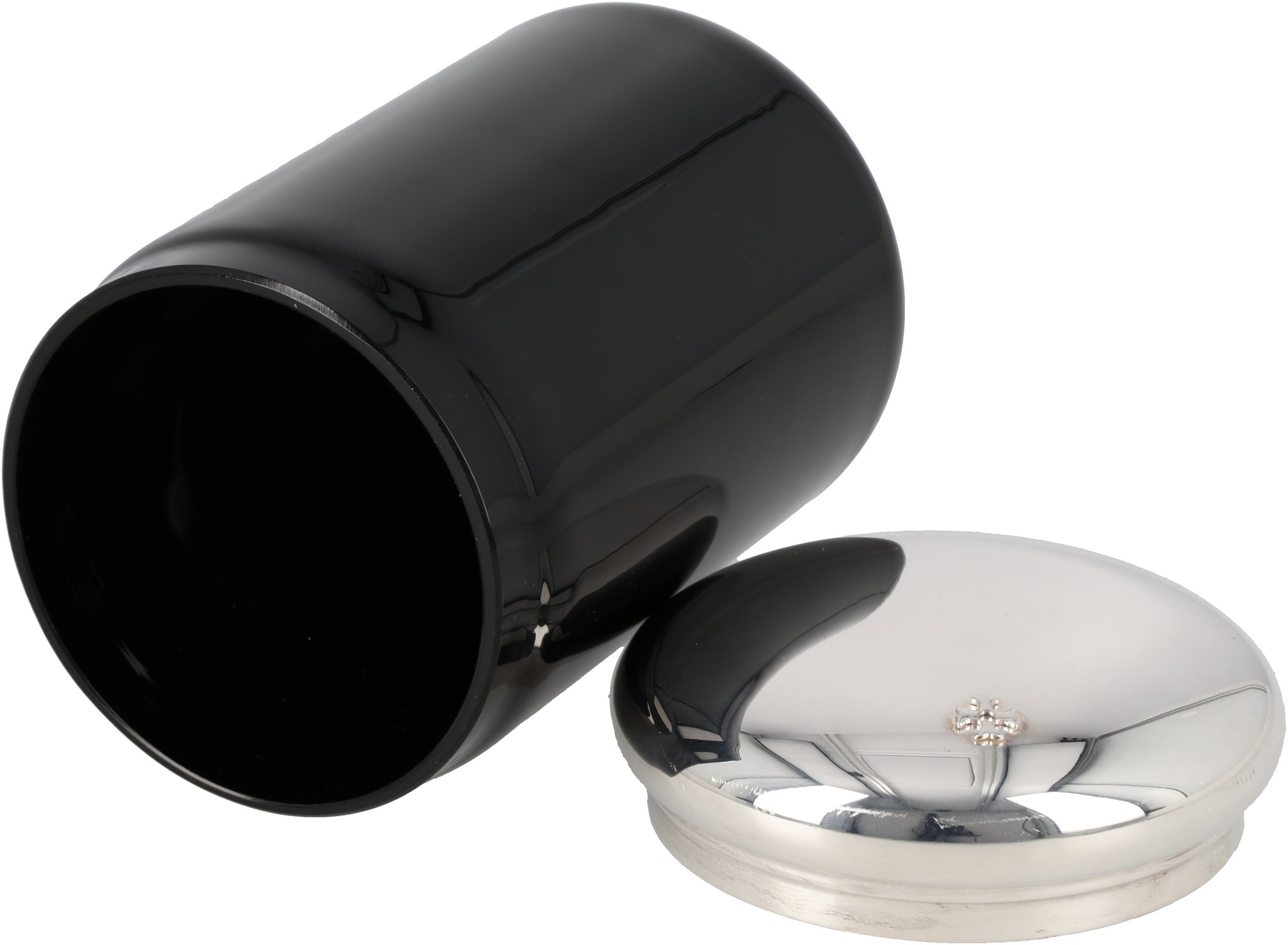 Deckeldose Schwarz 04