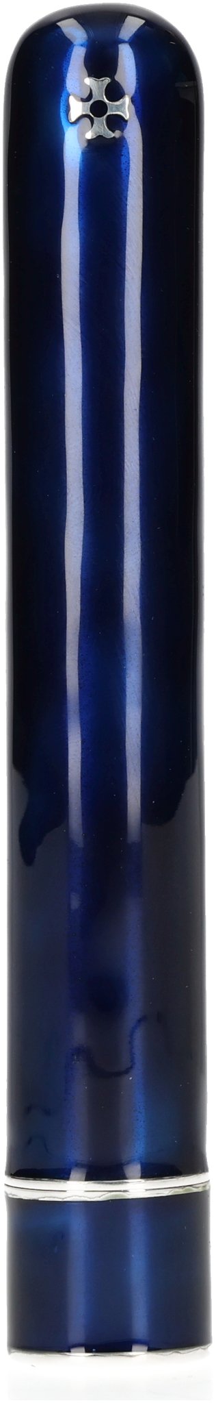 925er Sterling Silber mit blauer Emaille