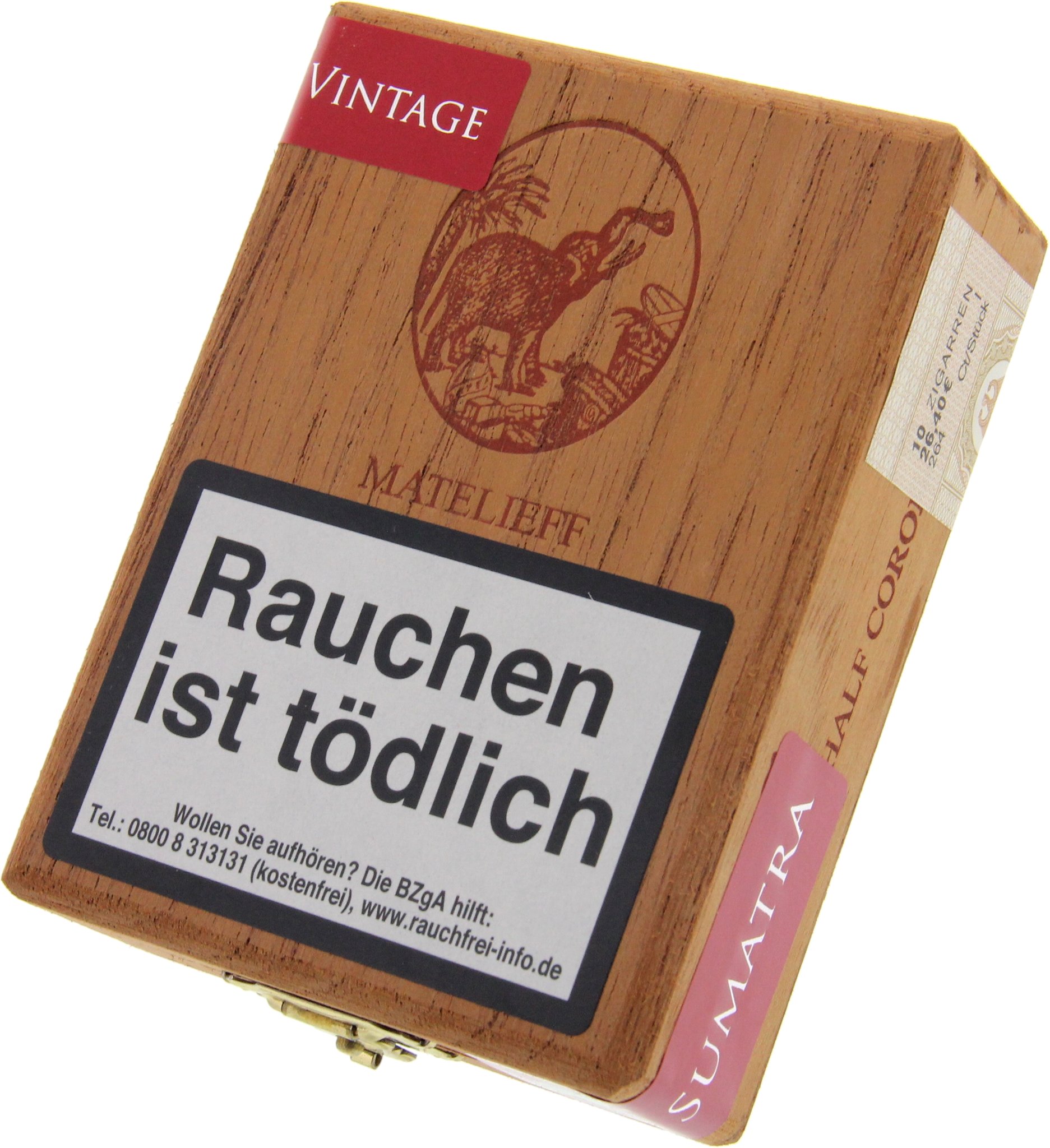 De Olifant Emotion Vintage Sumatra Matelieff Kiste