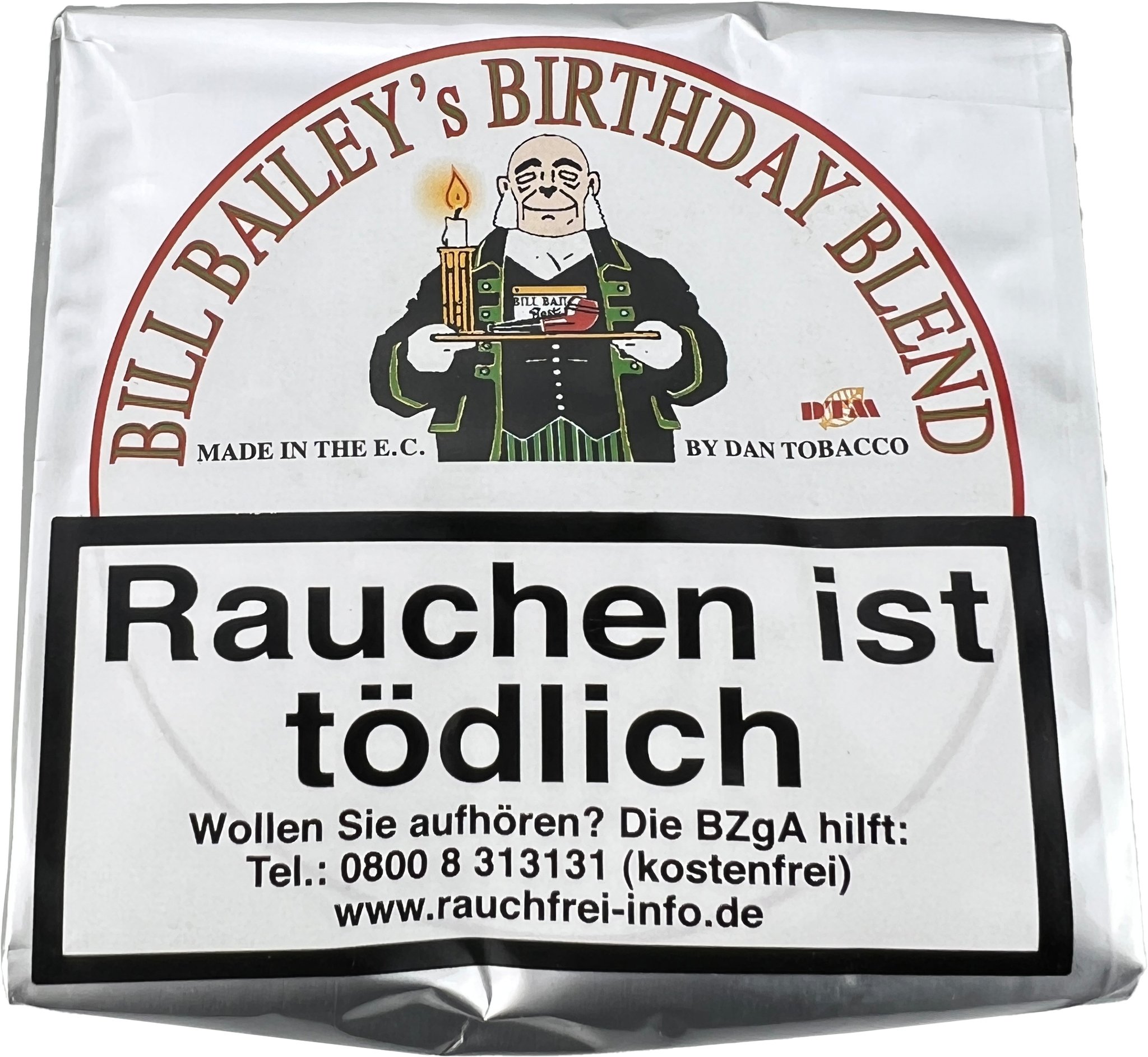 Dan Tobacco DTM Pfeifentabak Bill Bailey’s Birthday Blend 250g Pouch